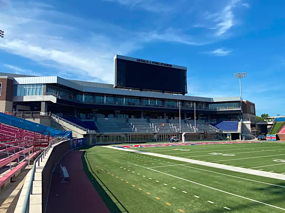 Click to View SMU Weber End Zone Detail View 1